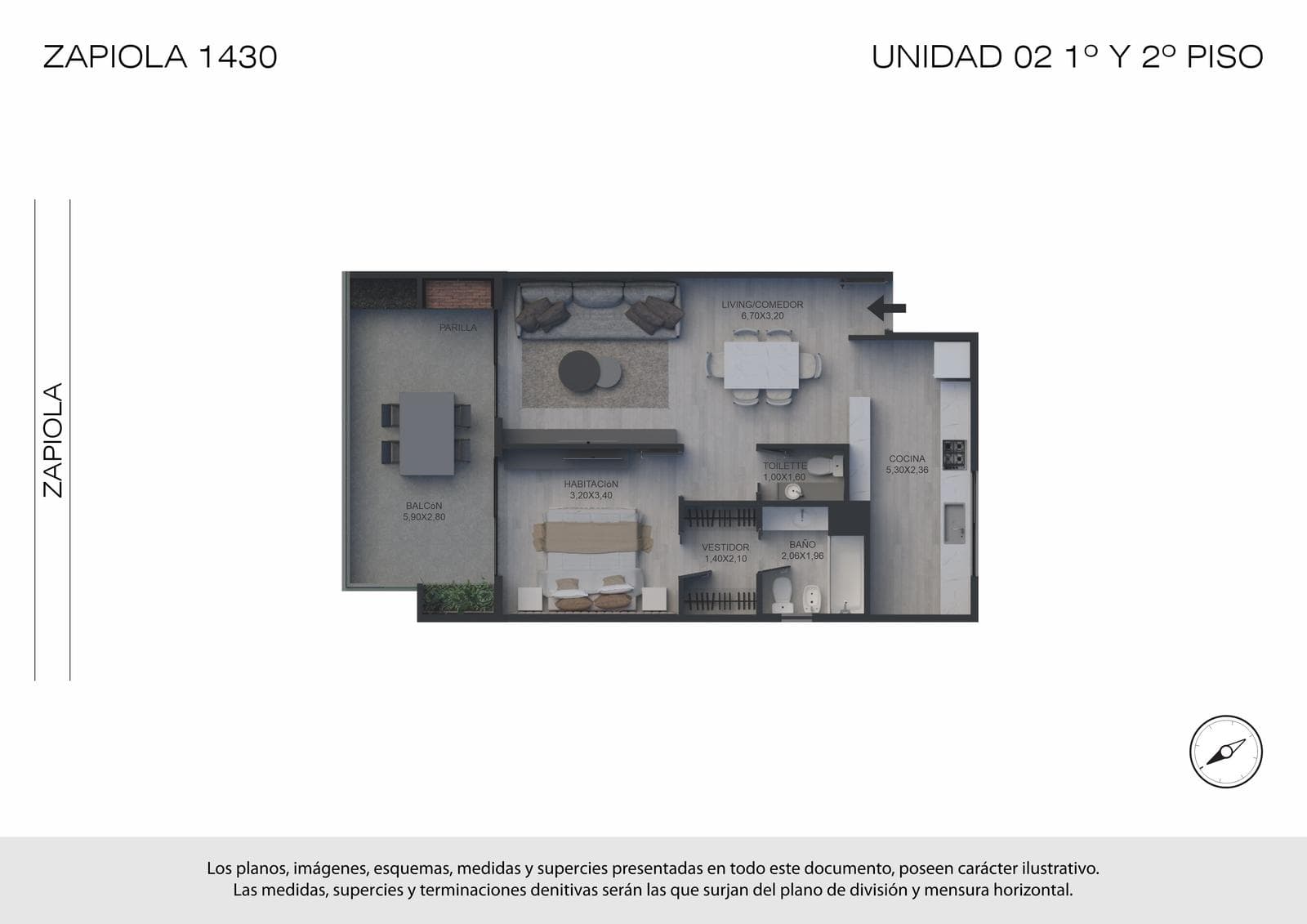 Zapiola al 1400, entre Virrey Avilés y Virrey Olaguer y Feliú
