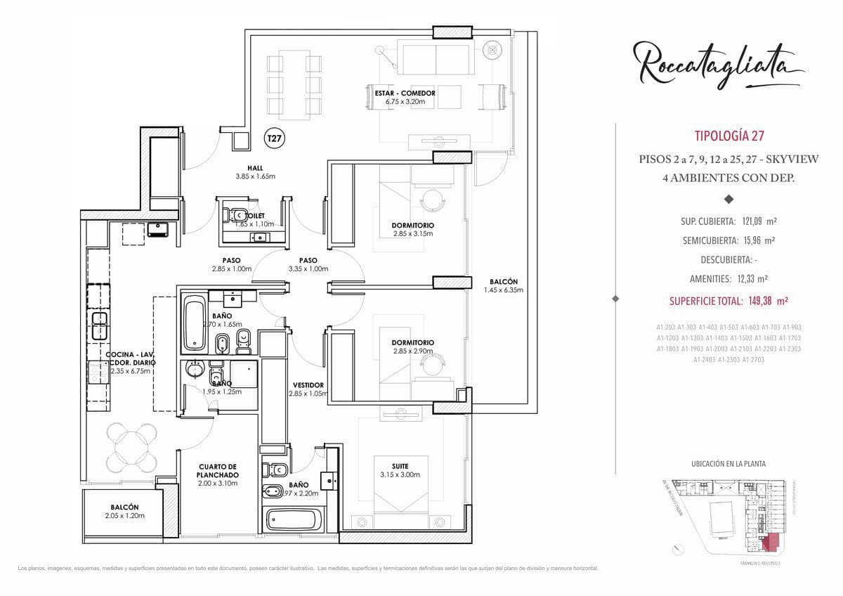 Franklin Roosevelt al 3100, entre Av. Dr. R. Balbín y Zapiola